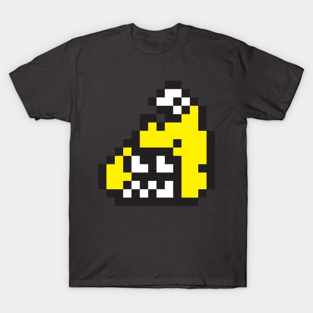 Firefin Gray 8-Bit FishFry T-Shirt by Arizone